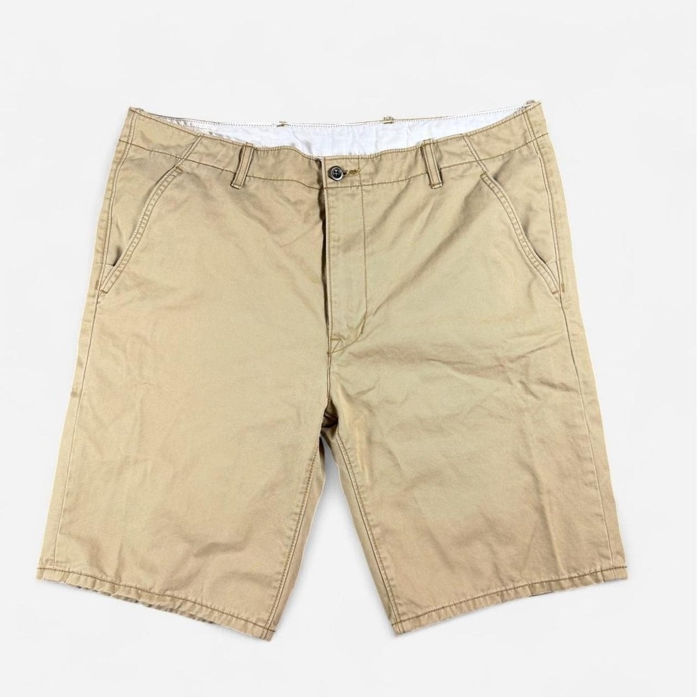 Levi Strauss Tan Chino Style Shorts Size 38 x 10
